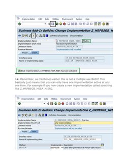BADI Implementation Guide in SAP ABAP | PDF | Business | Finance ...
