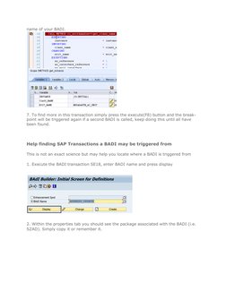 BADI Implementation Guide in SAP ABAP | PDF | Business | Finance ...