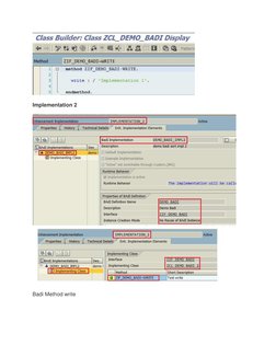 Kernel BADI Implementation Guide | PDF