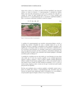 I N T R O D U Z I N D O  H I D R O L O G I A  
 
79 
assim como a chuva e os volumes escoados de forma superficial e que saem