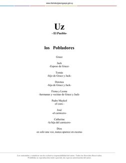 www.dramaturgiauruguaya.gub.uy 
 
 
Los contenidos y temáticas son de exclusiva responsabilidad del autor. Todos los Derechos