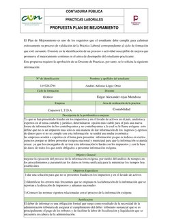 Propuesta de Mejora en Contabilidad | PDF | Teneduría de libros ...