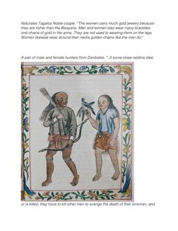 Boxer Codex: 16th Century Filipino Illustrations | PDF