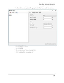 StormCAD QuickStart Guide | PDF | Spreadsheet | Storm Drain