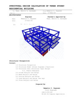 Building Structure Design Calculation