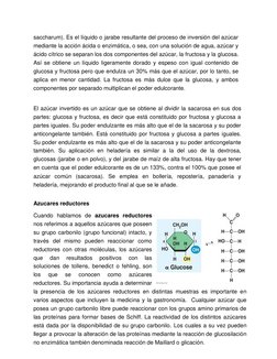 saccharum). Es el líquido o jarabe resultante del proceso de inversión del azúcar 
mediante la acción ácida o enzimática, o s