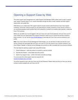 © 2018 Cisco and/or its affiliates. All rights reserved. This document is Cisco Public Information. 
Page 10 of 19 
Openi