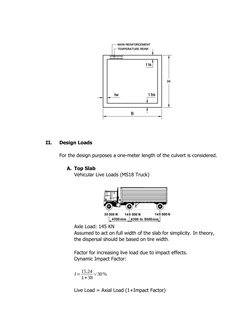 RCBC Box Culvert Design and Analysis | PDF | Structural Load | Concrete