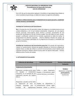 SERVICIO NACIONAL DE APRENDIZAJE SENA 
Procedimiento de Desarrollo Curricular
GUÍA DE APRENDIZAJE 
Con el fin de que los Apre