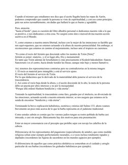 Cuando el mizmor que estudiamos nos dice que el aceite llegaba hasta las ropas de Aarón, 
podemos comprender que cuando la pe
