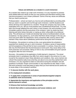 Work Emmersion Introduction Work Immersion Overview for K12 Students | PDF | Learning | Cognition