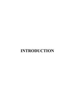 INTRODUCTION
