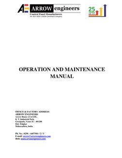 Electrical Operation & Maintenance Manual | PDF | Insulator ...
