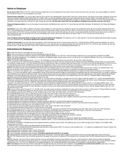 Notice to Employee 
 
Do you have to file? Refer to the Form 1040 Instructions to determine if you are required to file a tax