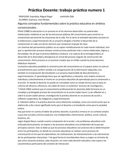 Práctica Docente: trabajo práctico numero 1
  PROFESOR: Espindola, Miguel Ángel               comisión:2da
  ALUMN