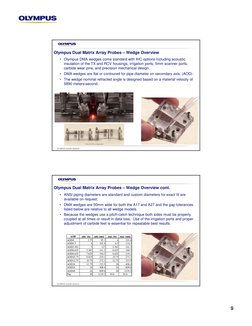 Olympus Dual Matrix Array Probes Overview | PDF | Attenuation | Welding