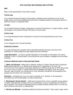 Understanding Lot Mapping and Surveying | PDF | Land Lot | Surveying