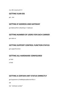 Ericsson Baseband Command Guide | PDF | Router (Computing) | Ip Address