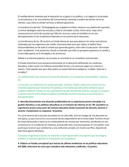 Políticas educativas en México: 90s y 2000s | PDF | Neoliberalismo ...
