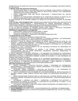 APROBACIÓN FUE EN AGOSTO DE 1953, EN LA LOCALIDAD UCUREÑA-COCHABAMBA, PARA DARLE SENTIDO
DE VINCULACIÓN.
LA MEDIDA TIENE TRES