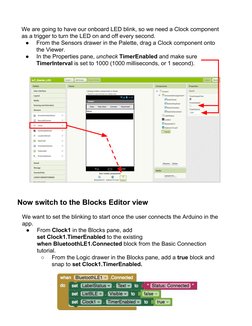 We are going to have our onboard LED blink, so we need a Clock component 
as a trigger to turn the LED on and off every secon