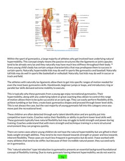 76
Photo Credit: http://boneandspine.com/hip-joint-anatomy/ 
Within the sport of gymnastics, a large majority of athletes who