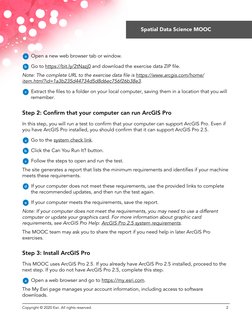 a
Open a new web browser tab or window.
b
Go to https://bit.ly/2tNazj0 (https://bit.ly/2tNazj0) and download the exercise dat