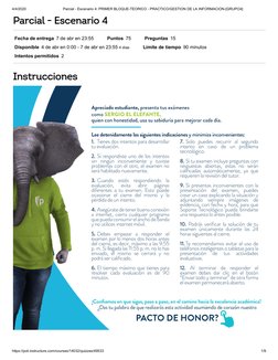 4/4/2020
Parcial - Escenario 4: PRIMER BLOQUE-TEORICO - PRACTICO/GESTION DE LA INFORMACION-[GRUPO4]
https://poli.instructure.