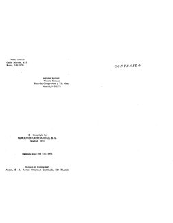 NIHIL OBSTAT: 
Cario Martini, S. J. 
Roma, l-X-1970 
IMPRIMÍ POTEST: 
Vicente Serrano 
Ricardo, Obispo Aux. y Vic. Gen. 
Madr