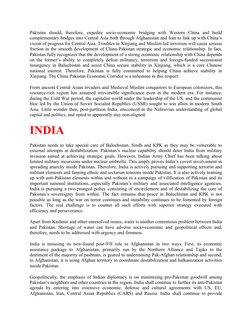 Pakistan  should,  therefore,  expedite  socio-economic  bridging  with  Western  China  and  build
complementary bridges int