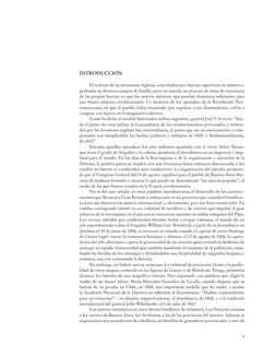 7
INTRODUCCIÓN
El rechazo de las invasiones inglesas, concretadas por fuerzas superiores en número y 
probadas en diversos ca