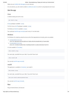 GitHub - Genymobile - Scrcpy - Display and Control Your Android Device ...
