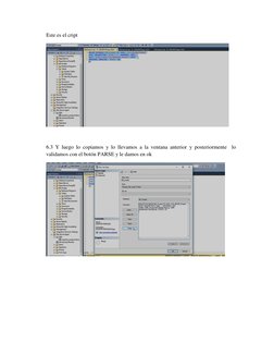 Este es el cript 
 
 
6.3 Y luego lo copiamos y lo llevamos a la ventana anterior y posteriormente  lo 
validamos con el botó