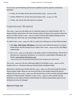 Configuring Android Studio Settings | PDF | Proxy Server | Java Virtual ...
