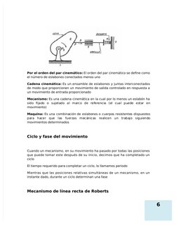 )
#or el orden del par cinem$tico: "l orden del par cinemático se dene como
el n#mero de eslabones conectados menos uno
*ade