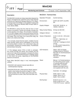 Minicas Unit MiniCAS II Relay Wiring Overview | PDF | Relay | Switch