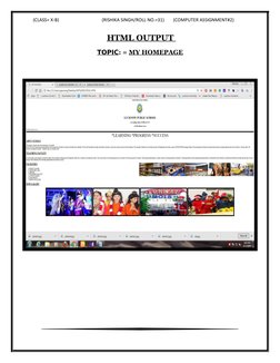 My School HTML Project | PDF | Teaching Method | Teachers
