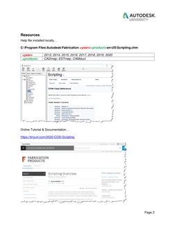 Mep Cd Script Example MEP Fabrication Scripting Basics | PDF | Computing | Computer Programming