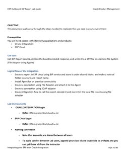 ERP BIP Report Integration Guide | PDF | Enterprise Resource Planning ...