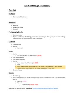 DMD Chapter 2 Full Walkthrough Guide | PDF