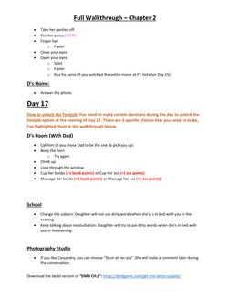 DMD Chapter 2 Full Walkthrough Guide | PDF