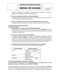 Manual de Calidad ISO 9001:2015 | PDF | Sistema de manejo de calidad ...