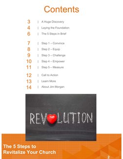 2
Title of Ebook
Contents
3
4
6
7
8
9
10
11
12
13
14
|
A Huge Discovery
|
Laying the Foundation
|
The 5 Steps in Brief
|
Step