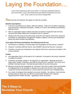 4
Title of Ebook
Laying the Foundation0
Before we jump into solutions, let’s agree on a few key concepts:
Baseline assumption