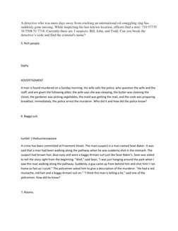 A detective who was mere days away from cracking an international oil smuggling ring has 
suddenly gone missing. While inspec