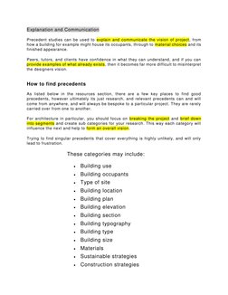 Design Precedent Study Examples Understanding Precedent Studies in Architecture | PDF | Precedent | Design