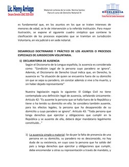 Material cortesía de la Licda. Norma Santos 
Para el curso de Derecho Notarial III 
 
 
 
 
es fundamental que, en los