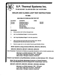 Boiler Water Testing and Treatment Guide | PDF | Boiler | Steam