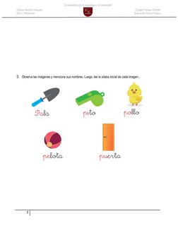 “Conectados con la naturaleza y la diversidad”
Oriana Alarcón Vásquez