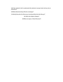 EDU-301 Midterm Exam Overview | PDF | Lesson Plan | Teachers